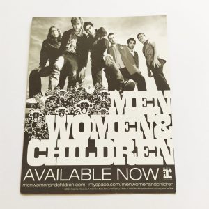 Men. Women & Children Music Sticker