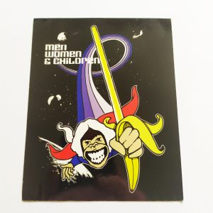 Men. Women & Children Music Sticker