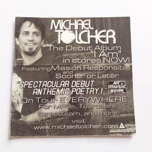 Michael Tolcher – I Am Music Sticker