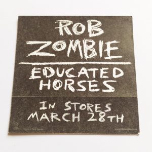 Rob Zombie – Educated Horses Music Sticker