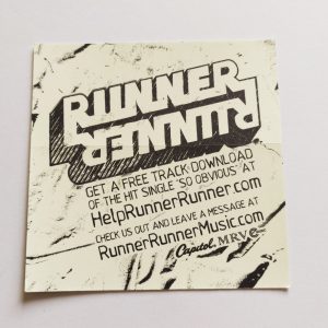 Runner Runner – Music Sticker