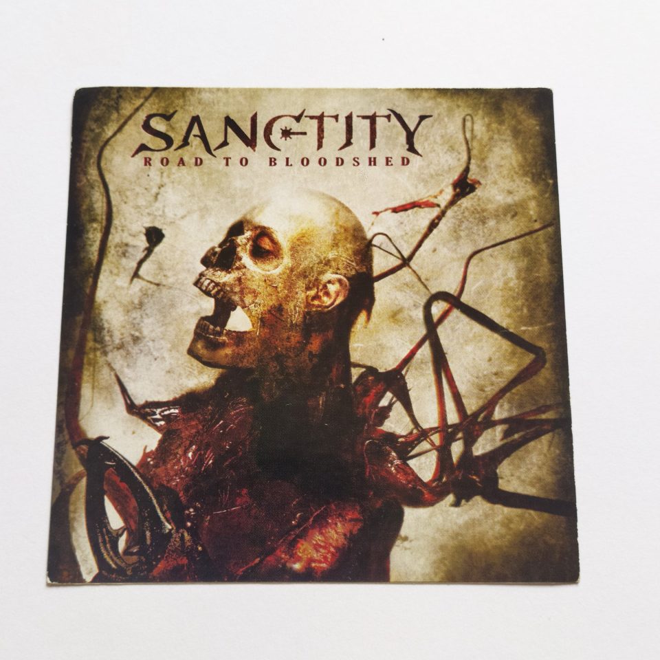 Sanctity - Road To Bloodshed Music Sticker