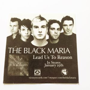 The Black Maria – Lead Us To Reason Music Sticker