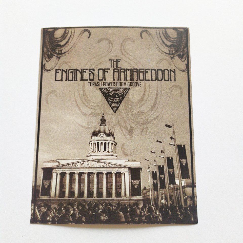 The Engines Of Armageddon Music Sticker