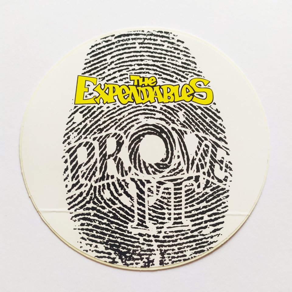 The Expendables - Prove It Music Sticker