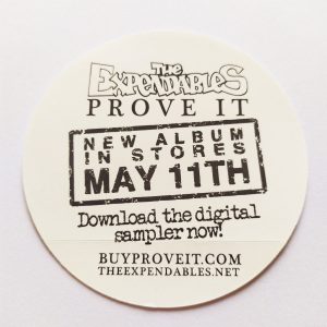 The Expendables – Prove It Music Sticker