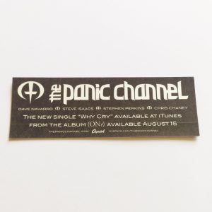 The Panic Channel – Why Cry Music Sticker
