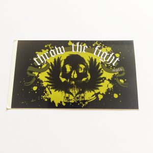 Throw The Fight – The Fire Within Music Sticker
