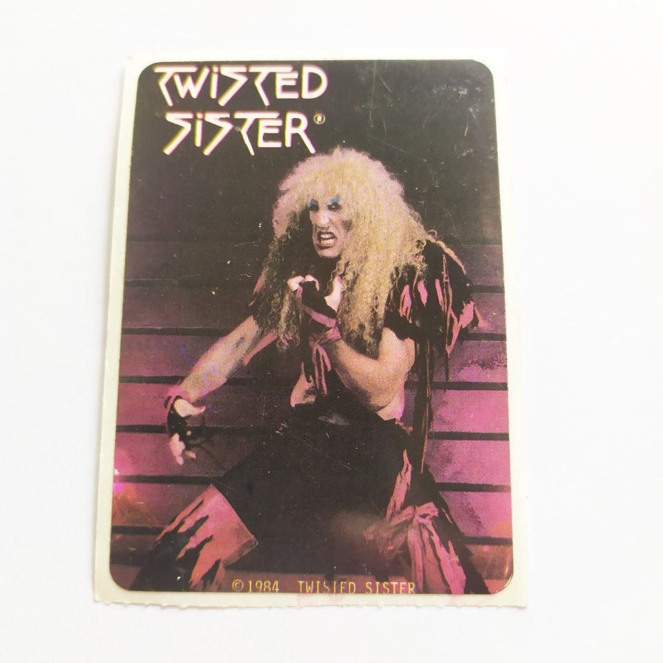Twisted Sister Music Sticker