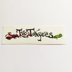 Two Tongues Music Sticker