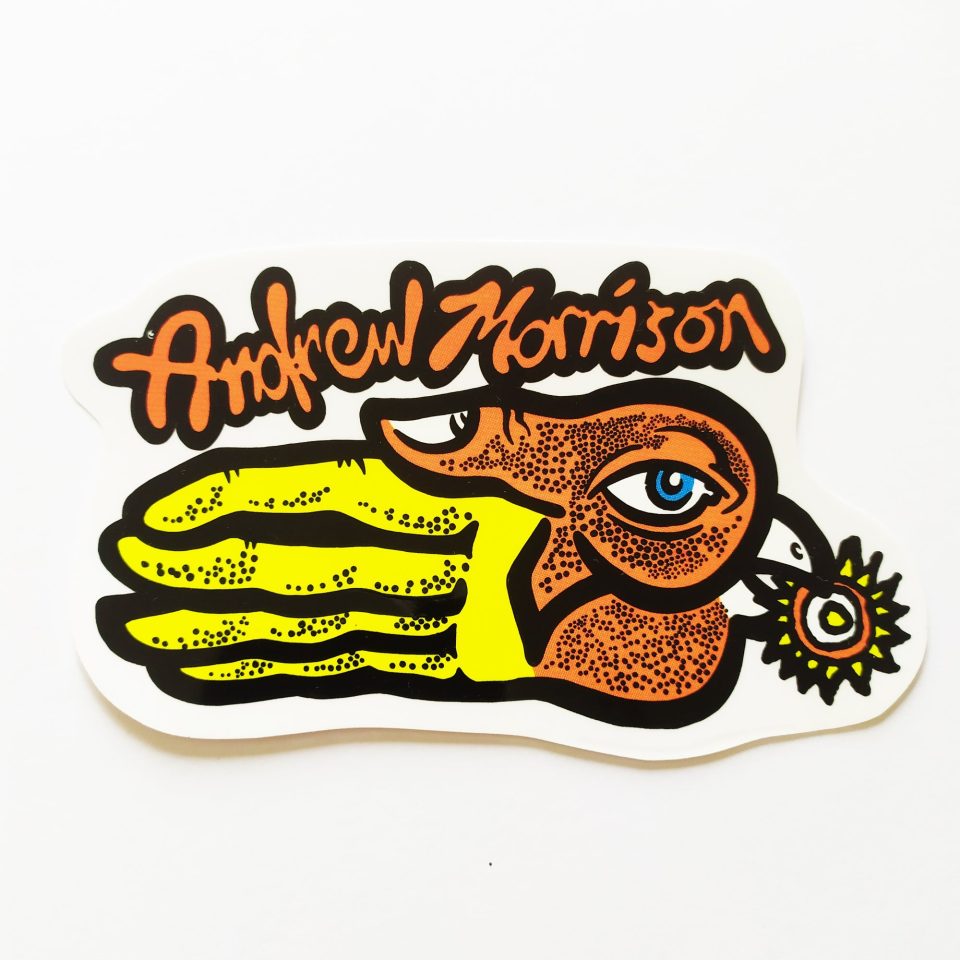 New Deal Official Reissue stickerdoll Sticker - Andrew Morrison