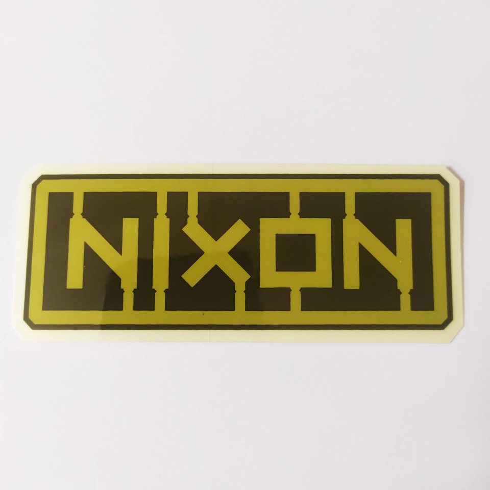 Nixon Watches Old Skate Sticker