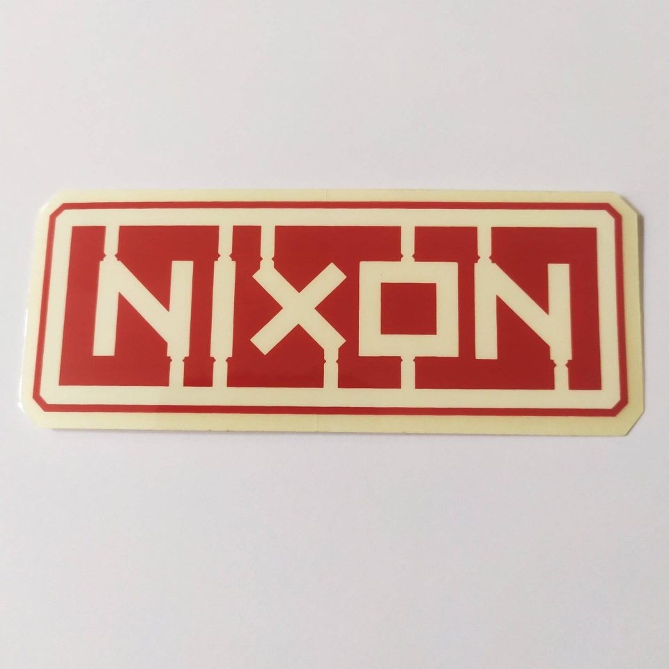 Nixon Watches Old Skate Sticker