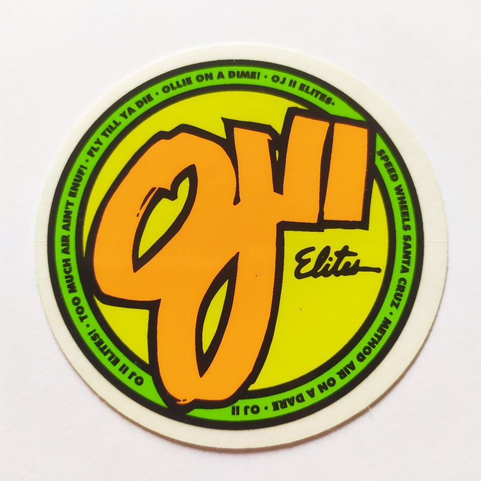 OJ Elite Wheels stickerdoll Sticker