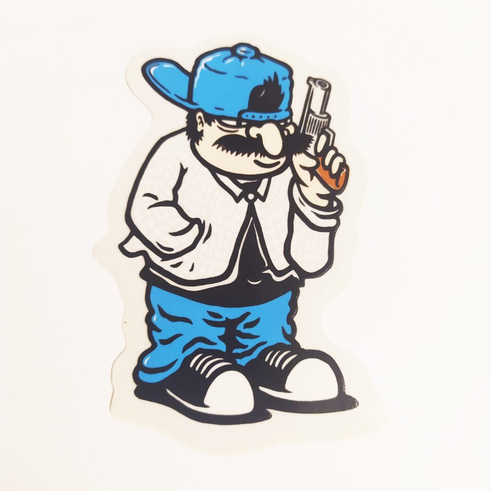 Polar stickerdoll Sticker - 9.5cm high approx