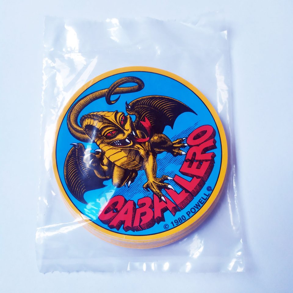 Powell Peralta - Bones Brigade Steve Caballero Original Cab Dragon Skate Stickers - 20 Pack - Assorted Colours/New/Sealed/Official
