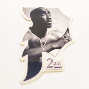 Primitive – Tupac Shakur ‘Praise’ stickerdoll Sticker – 11.5cm high approx