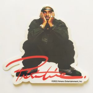 Primitive – Tupac Shakur stickerdoll Sticker – 11.5cm high approx