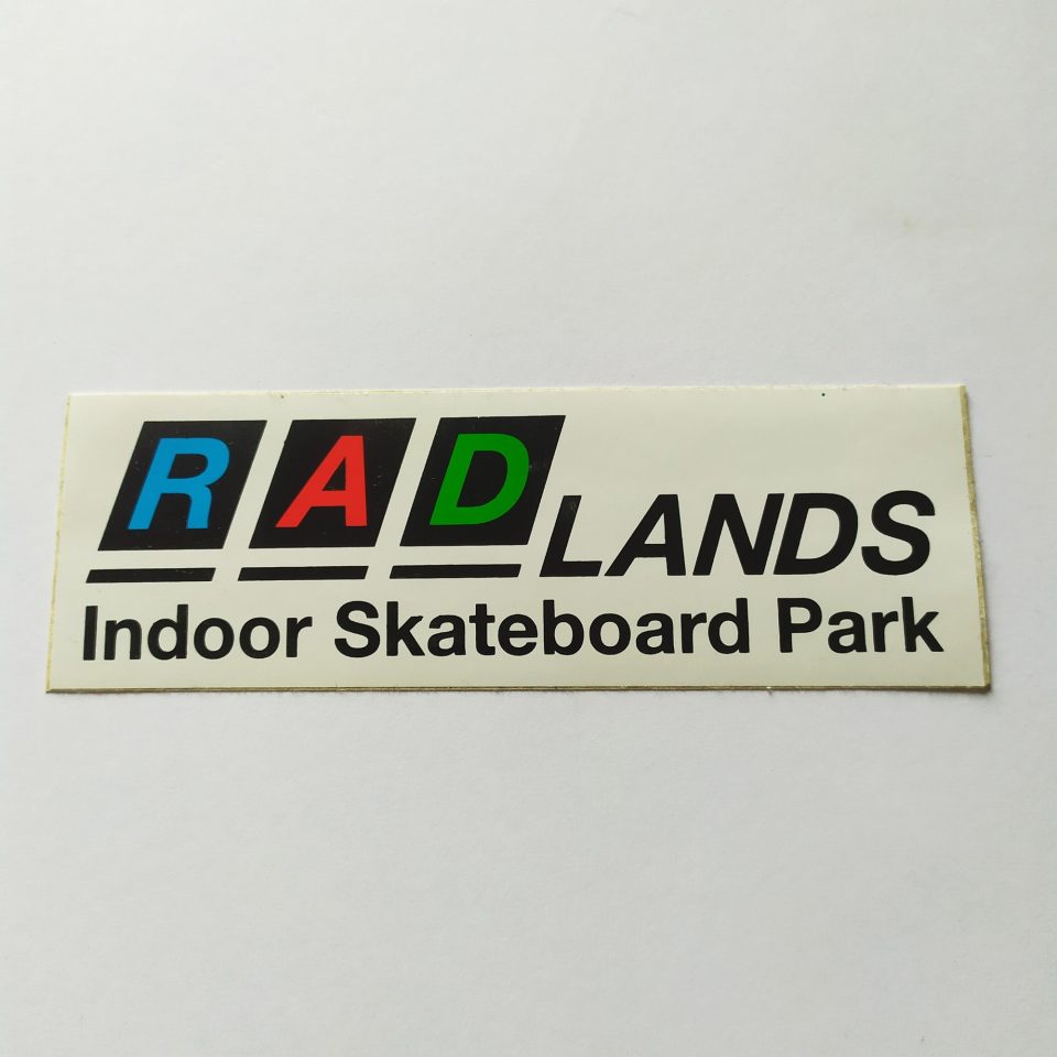 Radlands Skatepark Sticker