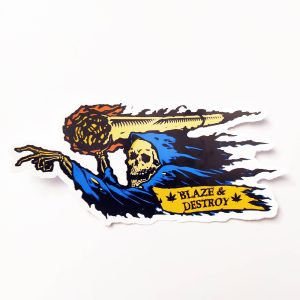 Razortailed Stickers set of 4. including Mike McChill & Blaze & Destroy