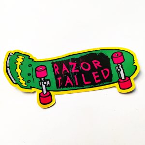 Razortailed Stickers set of 4. including Mike McChill & Blaze & Destroy
