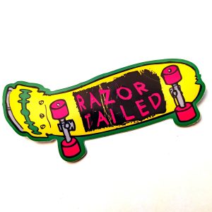 Razortailed Stickers set of 4. including Mike McChill & Blaze & Destroy