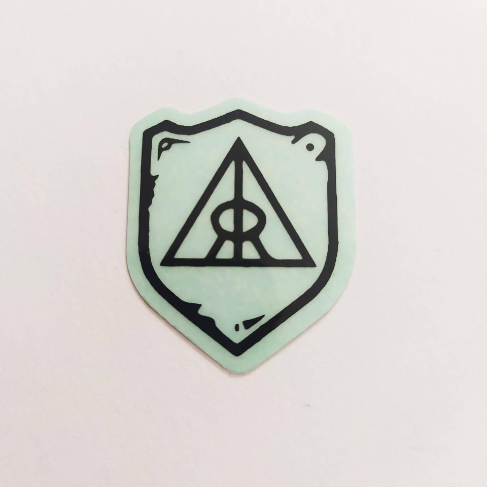 Relic BMX Sticker - Black