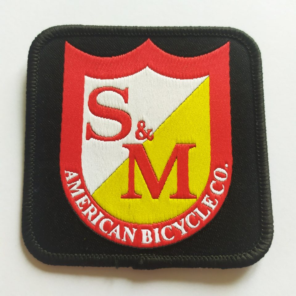 S&M BMX Bike Co. Square Shield Patch