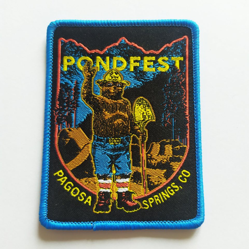 S&M / Fit Pondfest Smokey BMX Patch