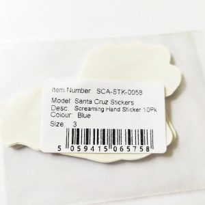 Santa Cruz Screaming Hand Stickers – 10 pack – sealed