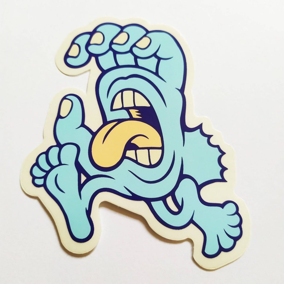 Santa Cruz - Beach Bum Sticker