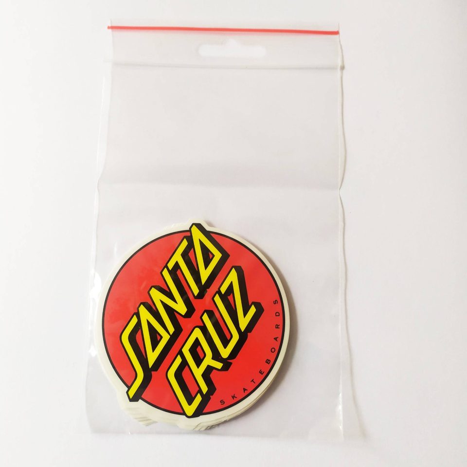 Santa Cruz Classic Dot Stickers - 10 pack - sealed