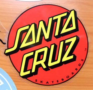 Santa Cruz Classic Dot stickerdoll Sticker – 7.5 cm
