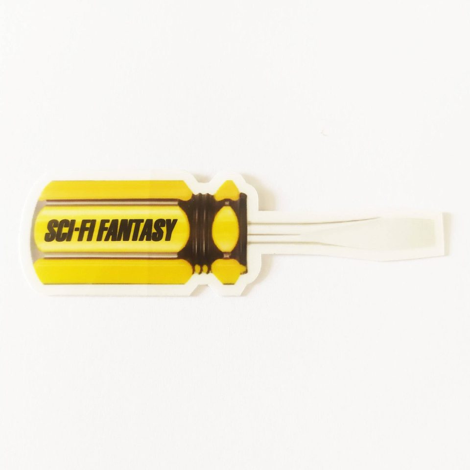 Sci-Fi Fantasy Skate Sticker