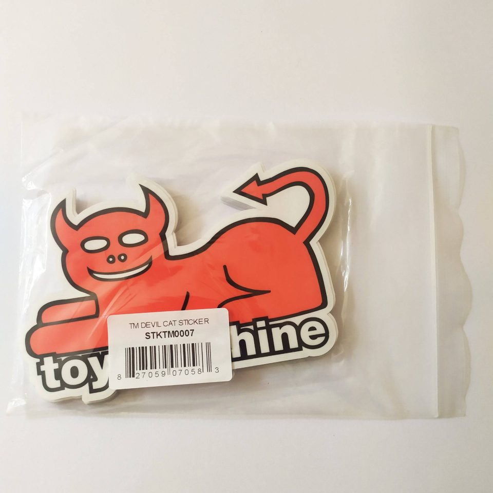 Toy Machine Devil Cat Stickers - 25 pack/new/sealed/official