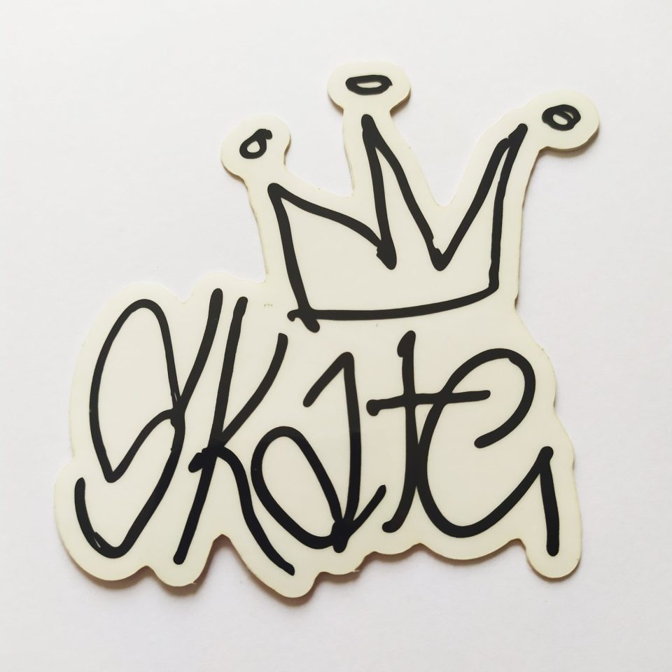 Skate King stickerdoll Sticker