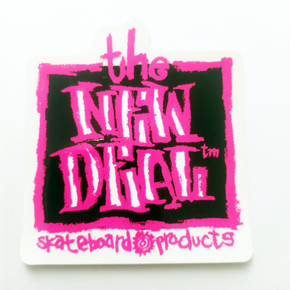 New Deal Official Reissue stickerdoll Sticker - Original Napkin Logo