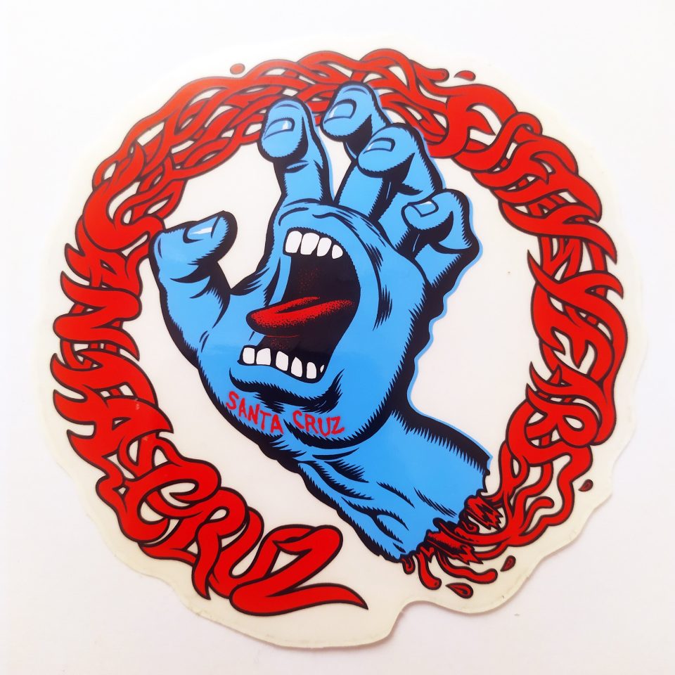 Santa Cruz - 50 Years Skate Sticker