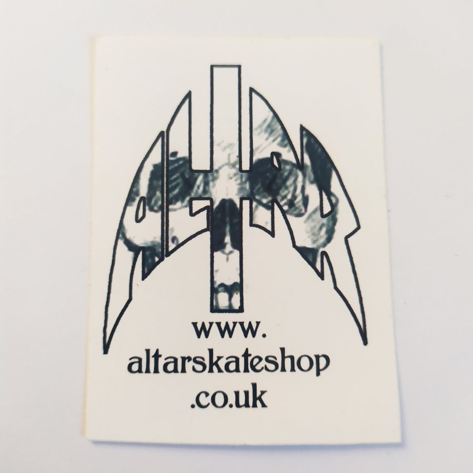 Altar Skate Shop Sticker