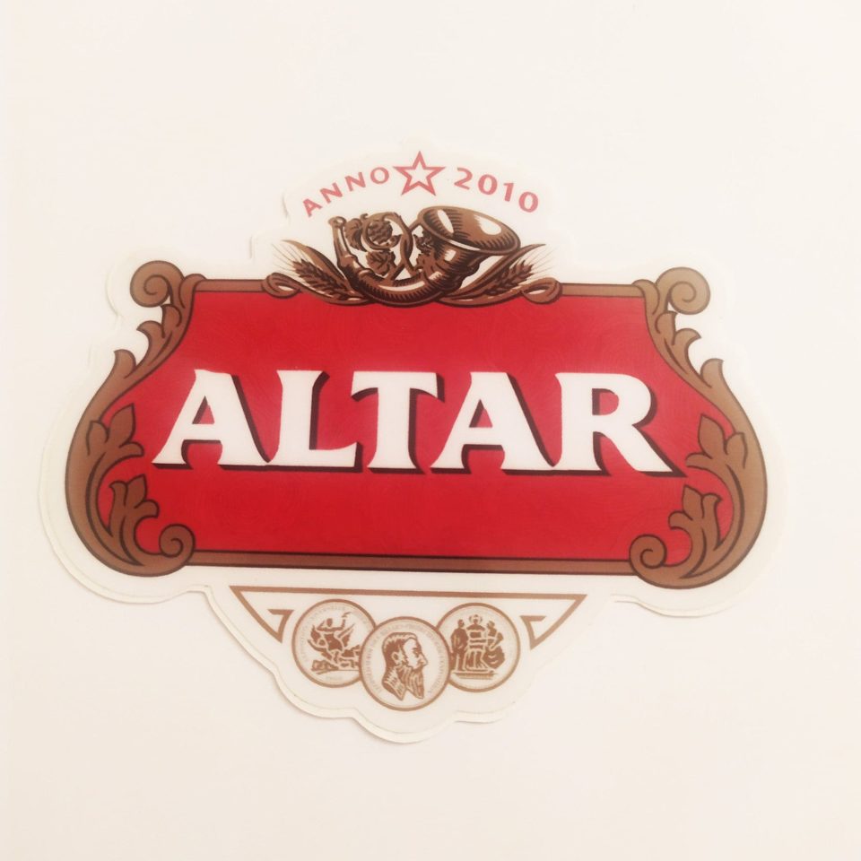 Altar Skate Shop Sticker