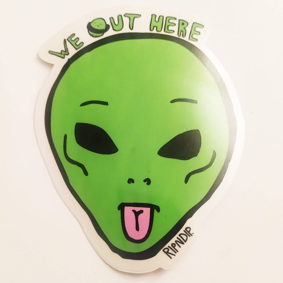 RIPNDIP stickerdoll Sticker