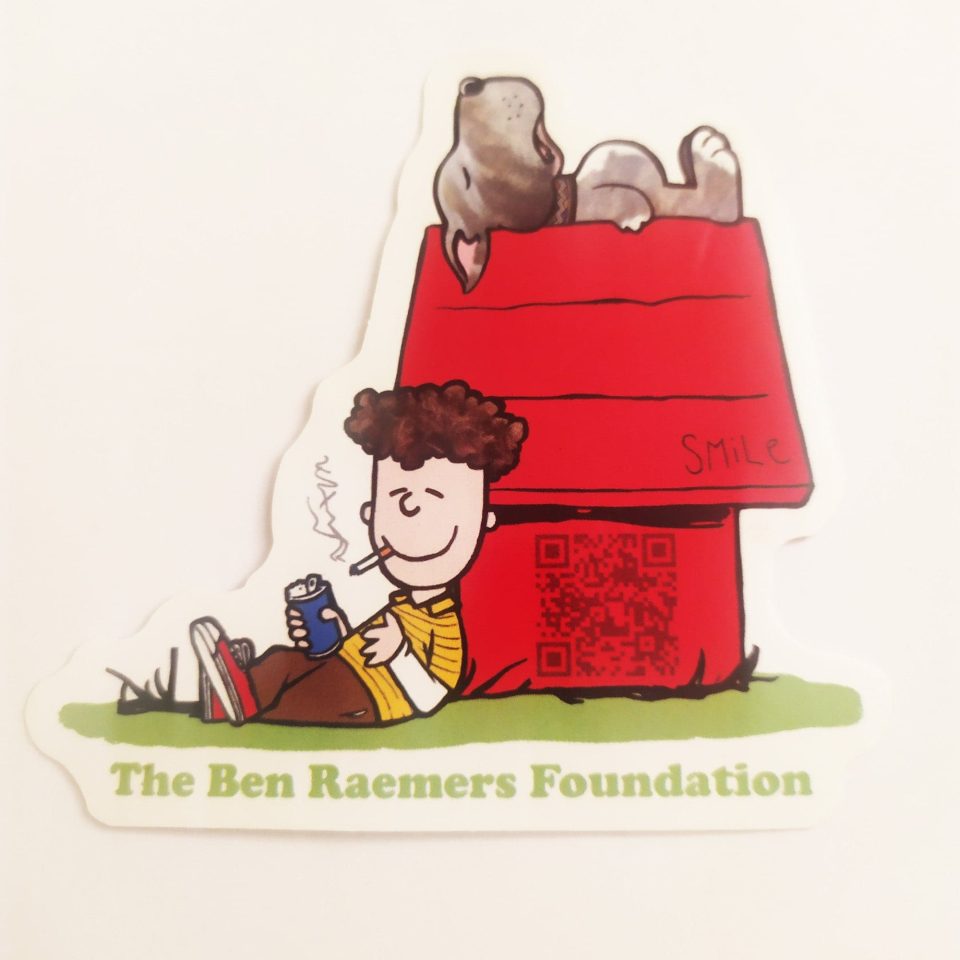 Ben Raemers Foundation stickerdoll Sticker