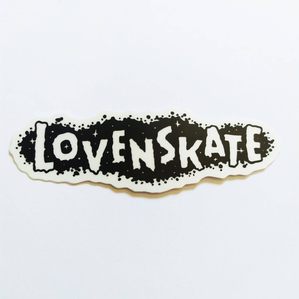 Lovenskate x Vans Sticker
