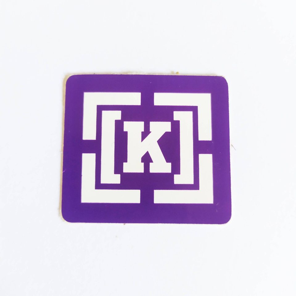 KR3W stickerdoll Sticker