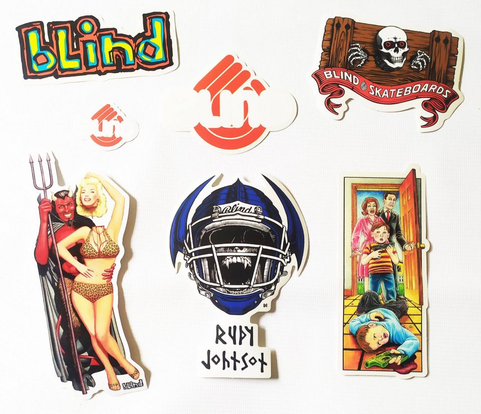 Blind stickerdoll Skate Sticker Pack Bundle