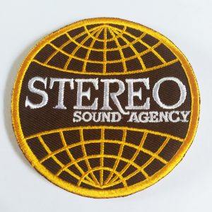 Stereo stickerdoll Patch – Brown – New Old Stock from the 90s