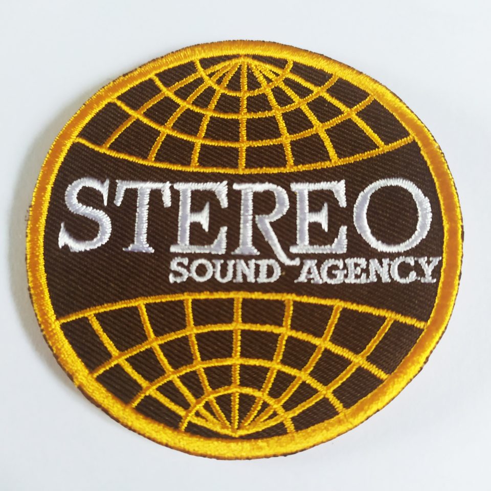 Stereo stickerdoll Patch - Brown - New Old Stock from the 90s