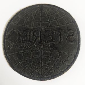 Stereo stickerdoll Patch – Orange – New Old Stock from the 90s
