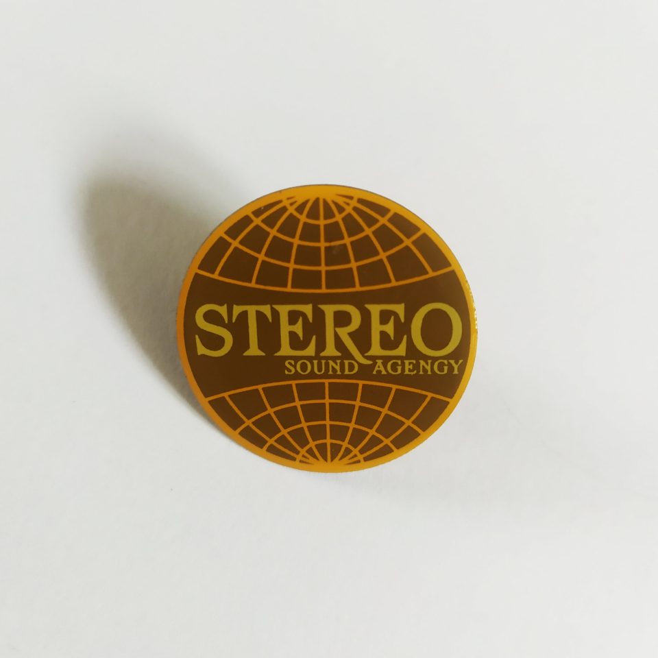 Stereo stickerdoll Lapel Pin - New Old Stock from the 90s