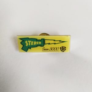 Stereo stickerdoll Lapel Pin – New Old Stock from the 90s